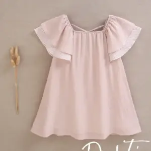 vestido niña maquillaje con volante de cuadros