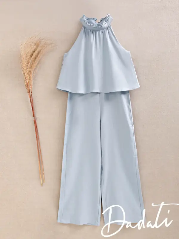 MONO NIÑA CON CAIDA AZUL