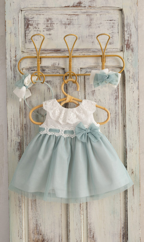 Vestido Niña Aguamarina