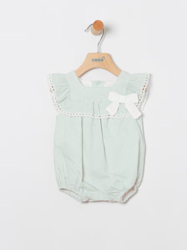 JESUSITO BEBE RAYAS EN VERDE CON BRAGUITA