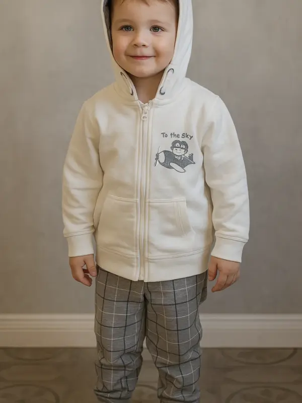 Conjunto bebé niño algodón.